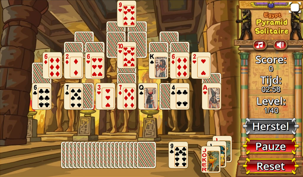 Egypt Pyramid Solitaire Capture d'écran 2