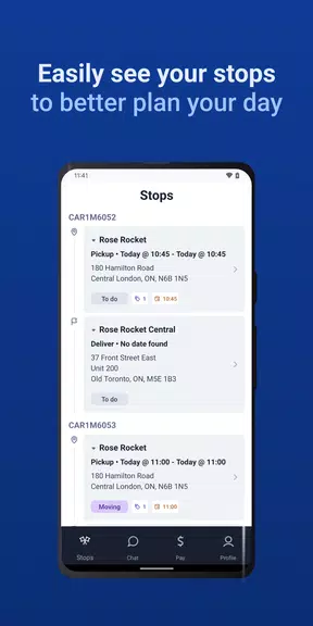 Rose Rocket Truck Driver 스크린샷 1