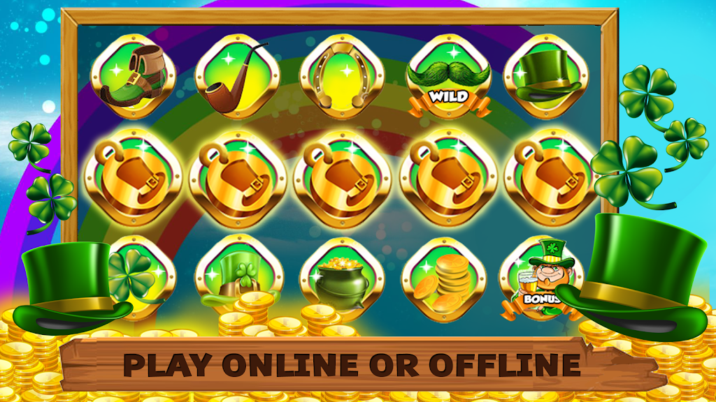 Lucky Irish Win Slots Machines स्क्रीनशॉट 2