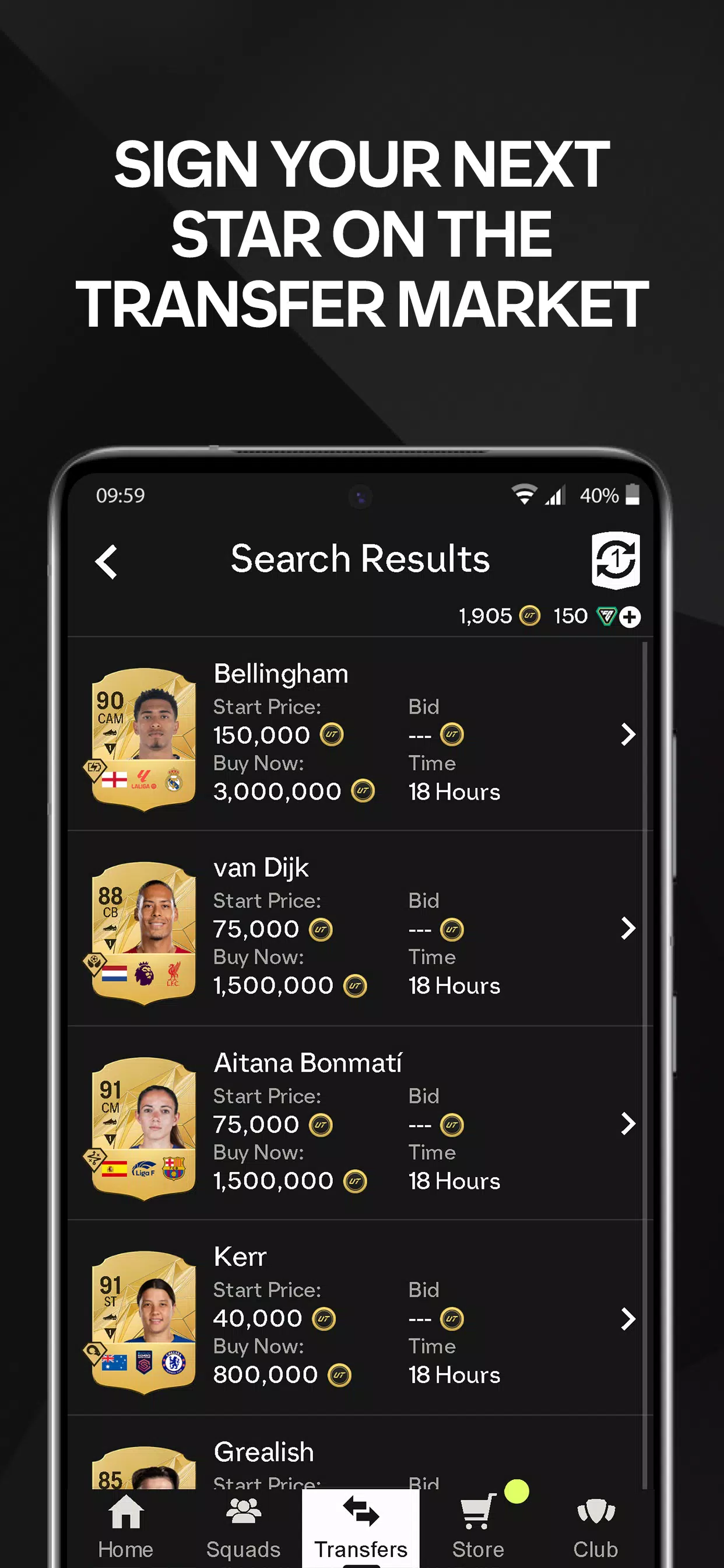 EA SPORTS FC™ 25 Companion ภาพหน้าจอ 2