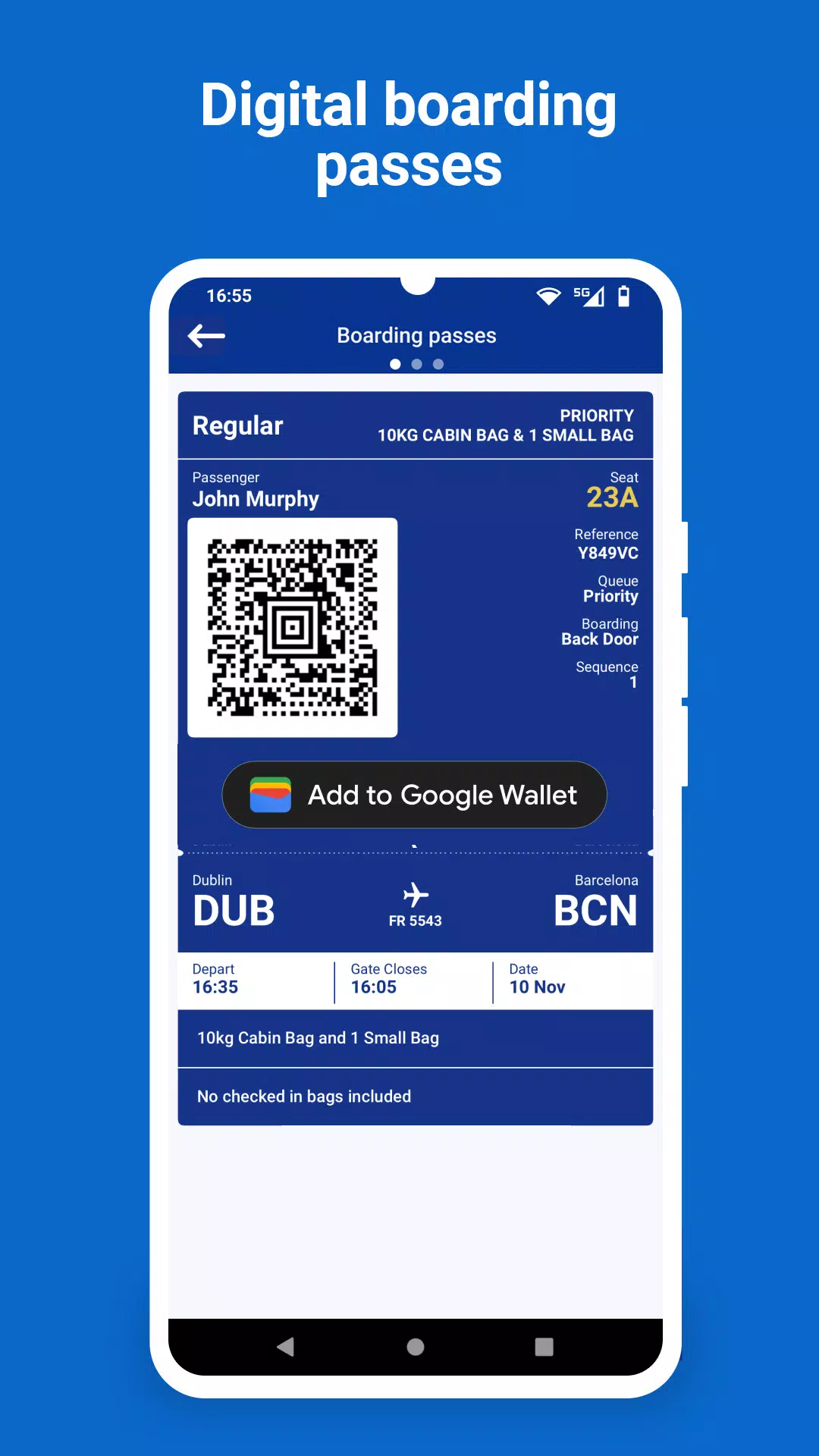 Ryanair应用截图第3张