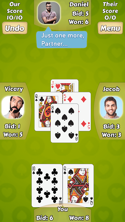 Spade Card Game Ảnh chụp màn hình 2