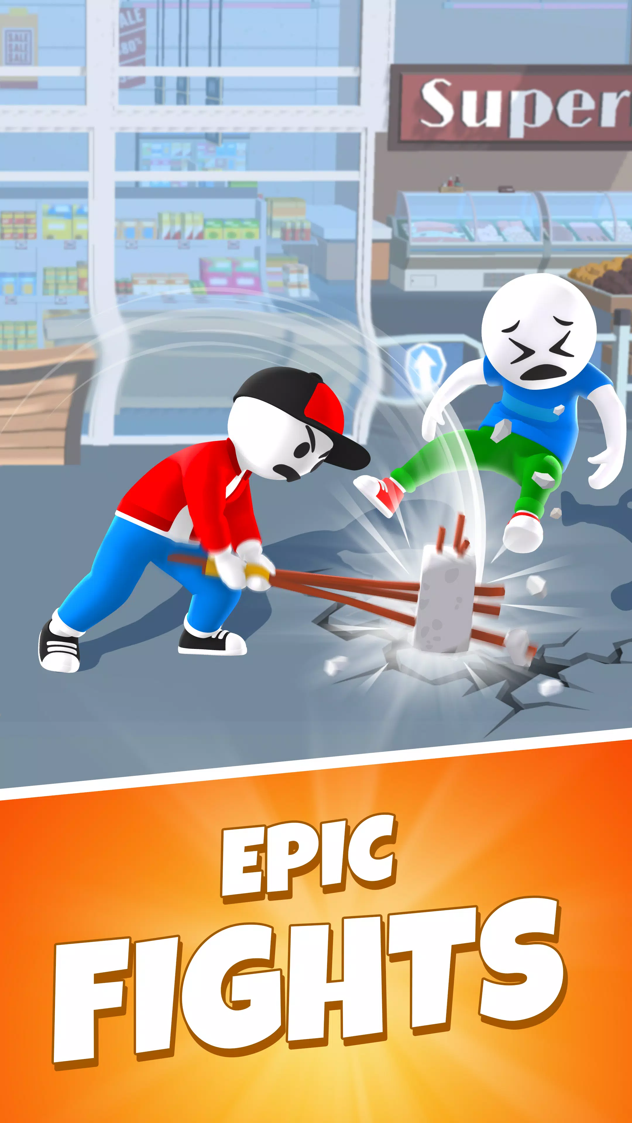 Schermata Merge Fighting: Hit Fight Game 1