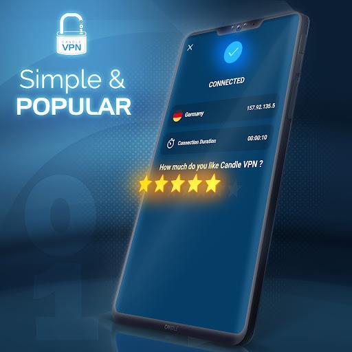 Candle VPN | فیلترشکن پرسرعت Tangkapan skrin 3