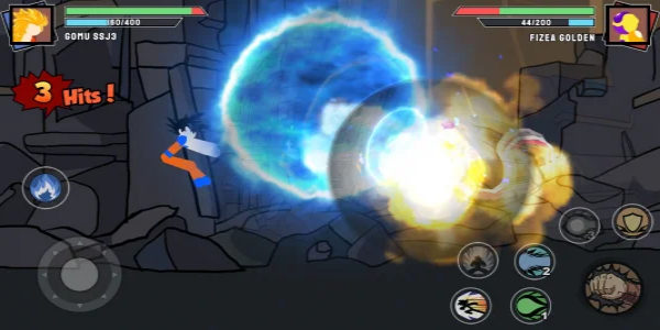 Stickman Warriors Скриншот 2