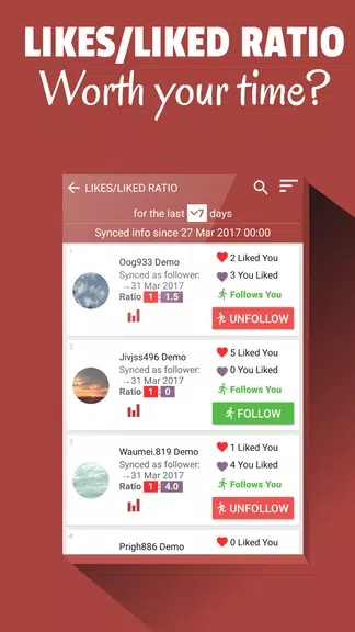Follower Stats for Instagram スクリーンショット 3