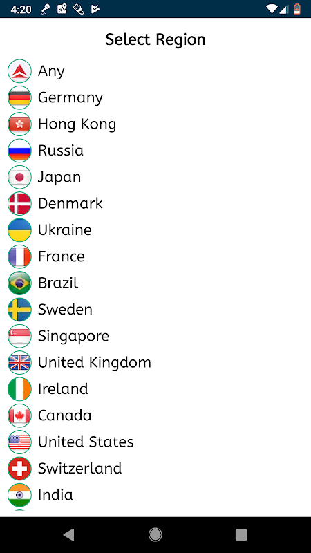 Delta VPN : Secure VPN Proxy : VPN UK, IRAN, USA スクリーンショット 3