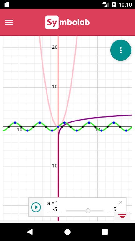 Symbolab Graphing Calculator Ảnh chụp màn hình 3