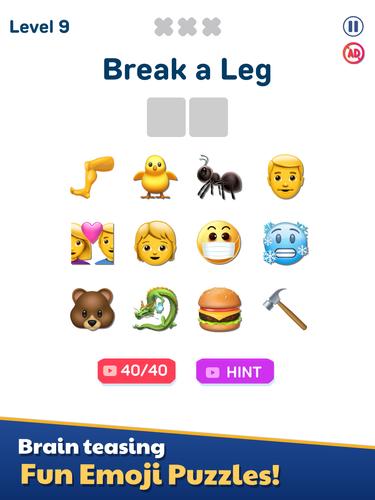Emoji Quiz Ảnh chụp màn hình 1