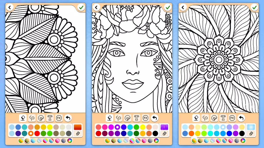 Mandala Coloring Pages Ảnh chụp màn hình 2