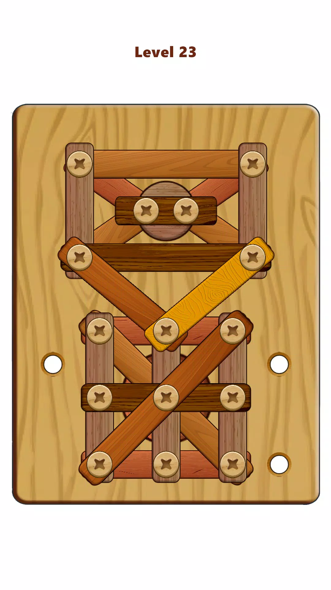 Wood Nuts & Bolts Puzzle ภาพหน้าจอ 2