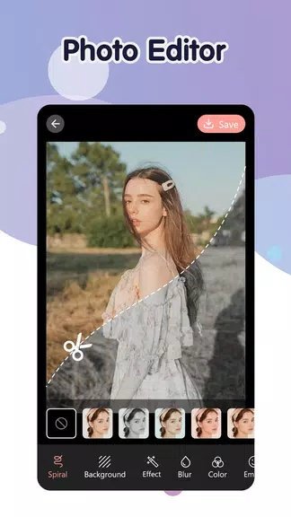 HD Photo Editor - Pic Editor Captura de pantalla 2