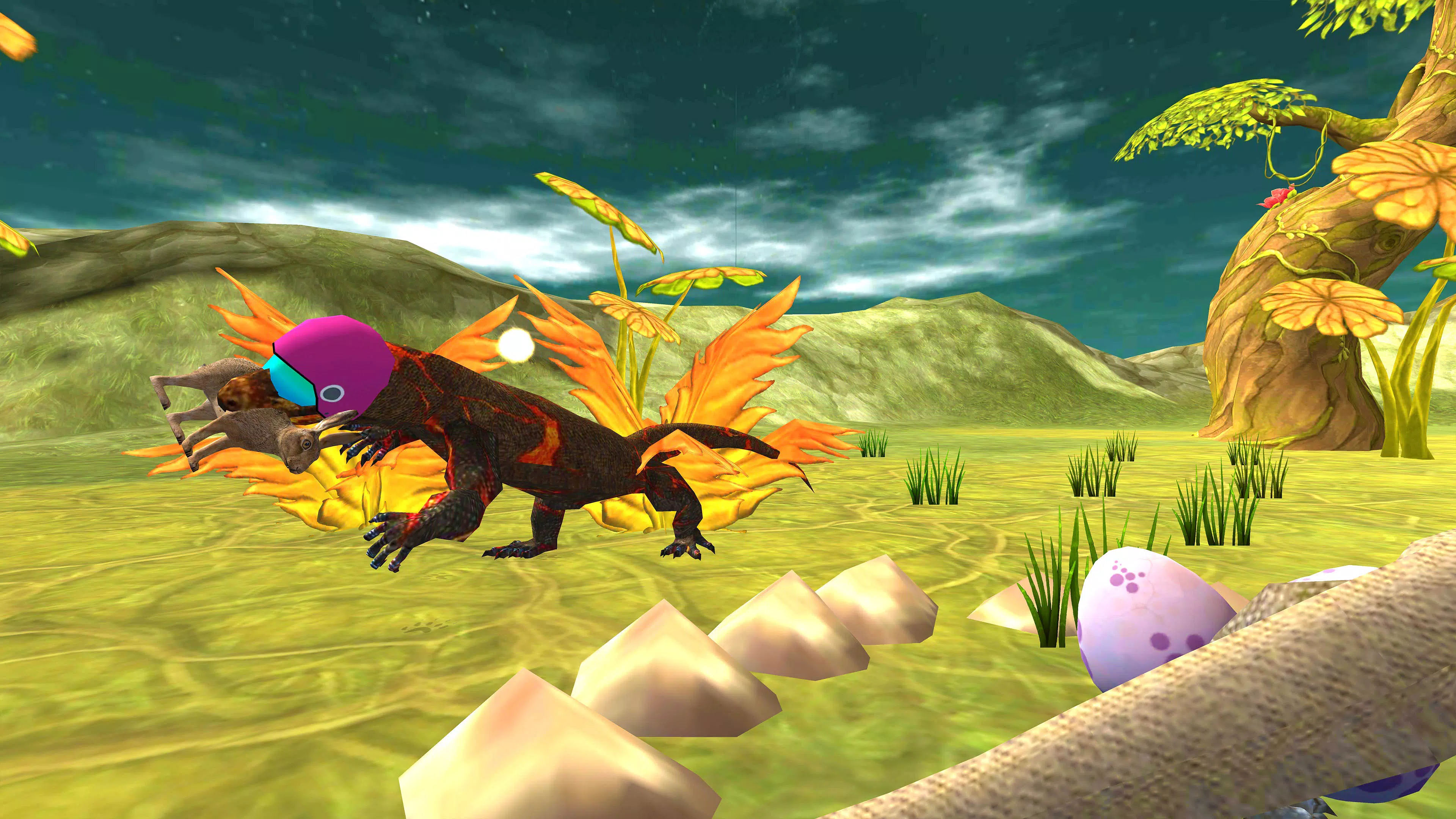 Komodo Dragon : lizard games Captura de pantalla 2