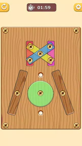 Nutty Puzzles: Screw and Solve Screenshot 1