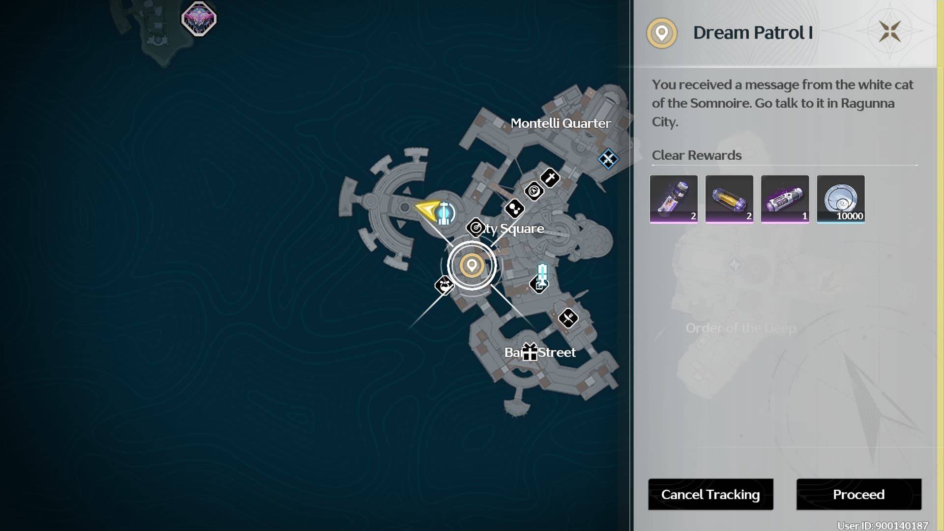 Dream Patrol Quest Start