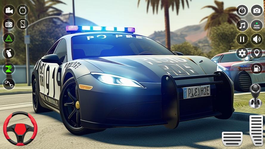 Cop Car Parking: Driving Games スクリーンショット 4