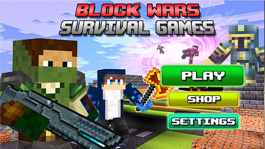 Block Wars Survival Games Capture d'écran 4