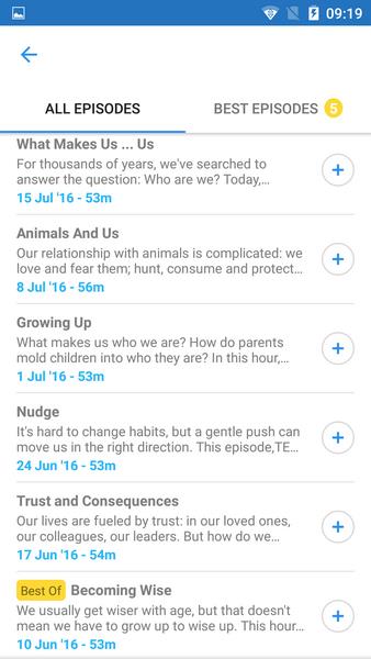 Podcast App Screenshot 2