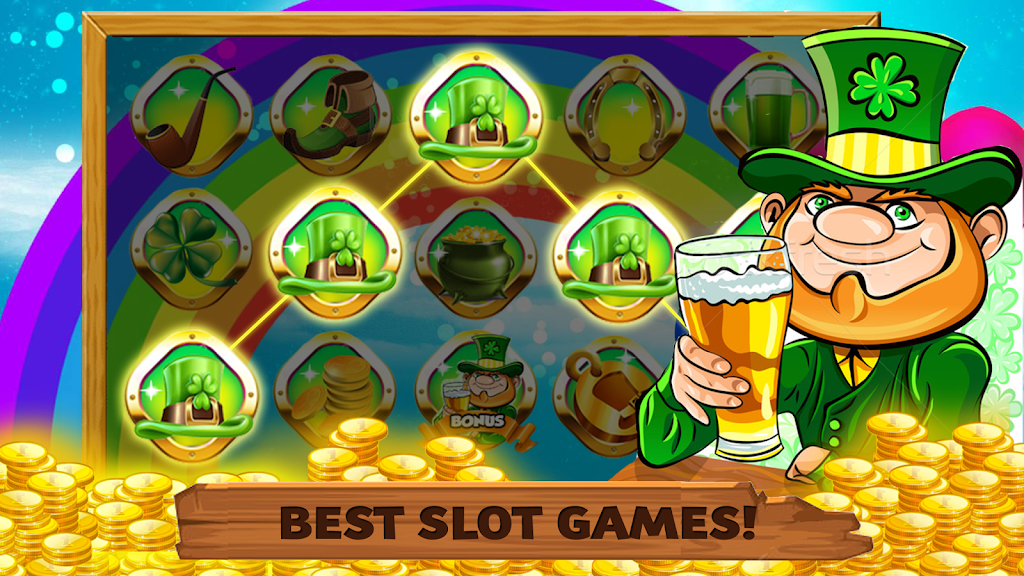 Lucky Irish Win Slots Machines स्क्रीनशॉट 1