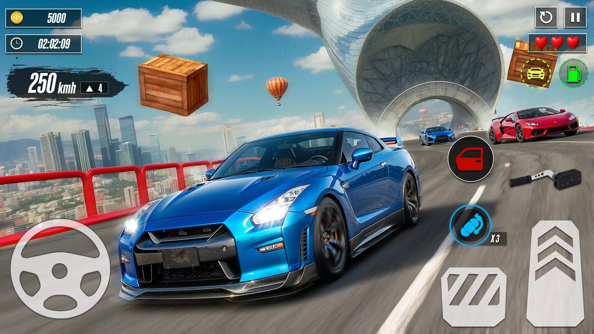Mega Ramp Stunt: GT Car Racing Screenshot 3