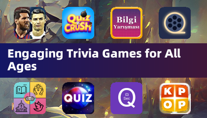 အားလုံးအသက်အရွယ်အဘို့အ trivia ဂိမ်းများကိုထိတွေ့ဆက်ဆံခြင်း