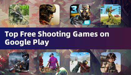 Google Play တွင်ထိပ်တန်းအခမဲ့ရိုက်ကူးခြင်းဂိမ်းများ