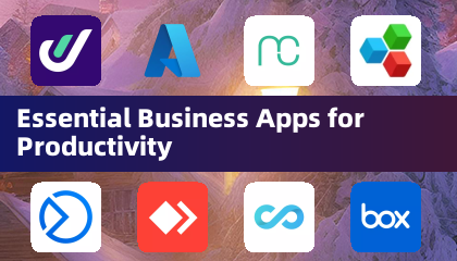 Mahahalagang apps ng negosyo para sa pagiging produktibo