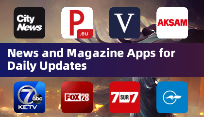 Balita at magazine apps para sa pang -araw -araw na pag -update
