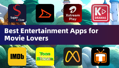 Pinakamahusay na entertainment apps para sa mga mahilig sa pelikula