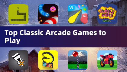 Nangungunang klasikong laro ng arcade upang i -play