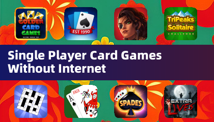 Single Player Card Games Without Internet