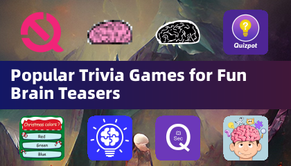 Popular Trivia Games for Fun Brain Teasers