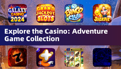 Исследуйте казино: коллекция приключенческих игр
