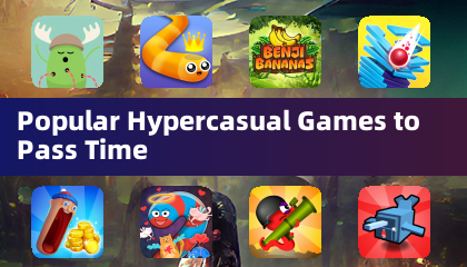 Популярные гиперказуальные игры для времяпрепровождения