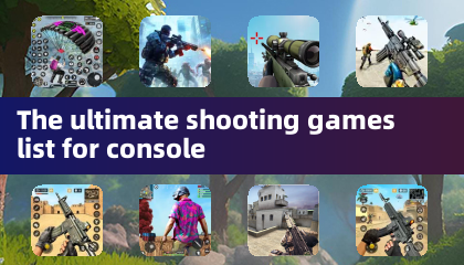 The ultimate shooting games list for console