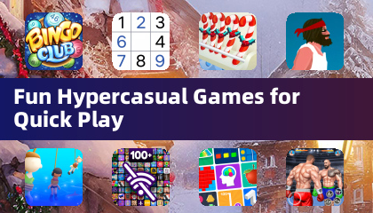 Jeux Hypercasuels Amusants pour une Partie Rapide