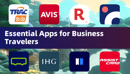 Applications Essentielles pour les Voyageurs d'Affaires