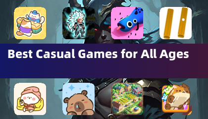 すべての年齢層に最適なカジュアルゲーム