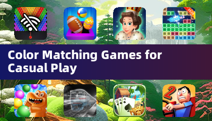 休閒娛樂用的色彩配對遊戲